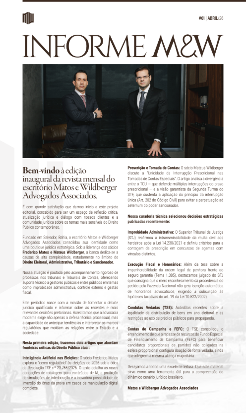Informe M&W Edição 01 ABR/26