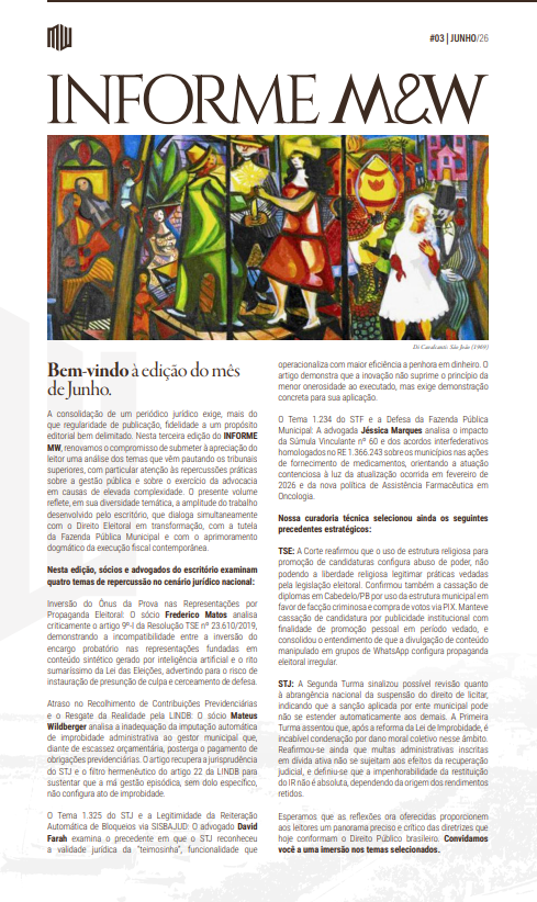 Informe M&W Edição 03 JUN/26