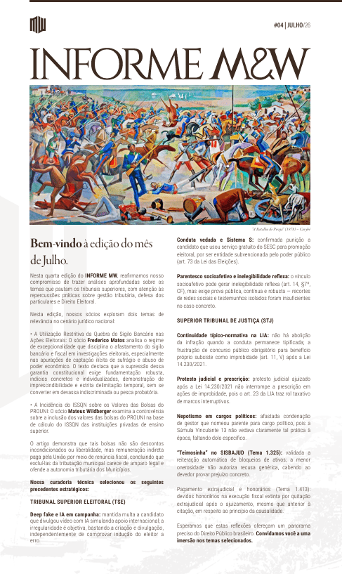 Informe M&W Edição 04 JUL/26